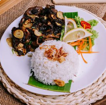 Steakroni Nasi Kambing Berapi